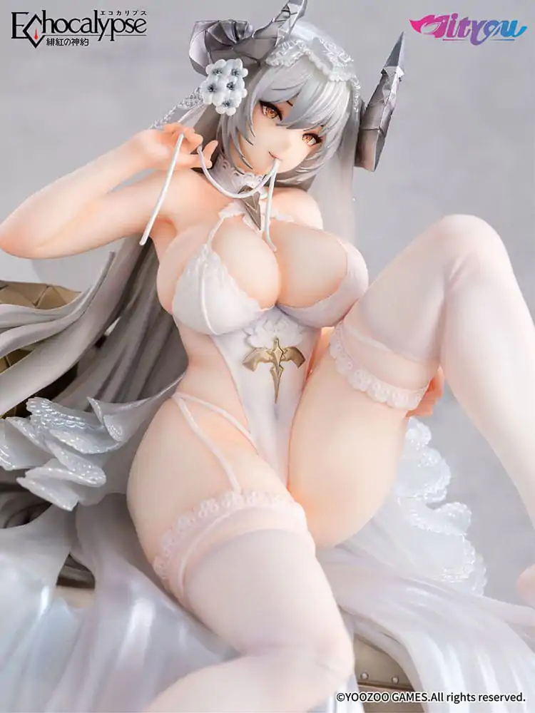 Echocalypse PVC socha 1/7 Lilith Pure White Pledge Ver. 21 cm produktová fotografia