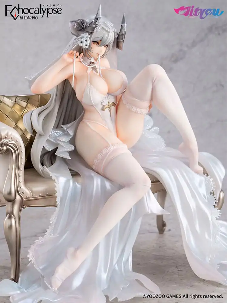 Echocalypse PVC socha 1/7 Lilith Pure White Pledge Ver. 21 cm produktová fotografia