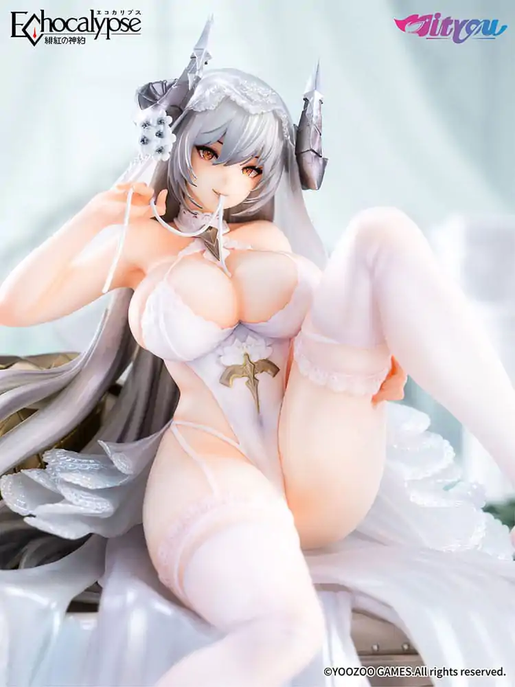 Echocalypse PVC socha 1/7 Lilith Pure White Pledge Ver. 21 cm produktová fotografia