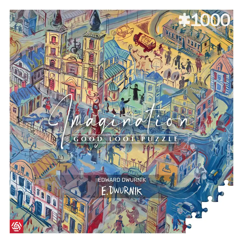 Edward Dwurnik Imagination Puzzle Radzymin (1000 kusov) termékfotó