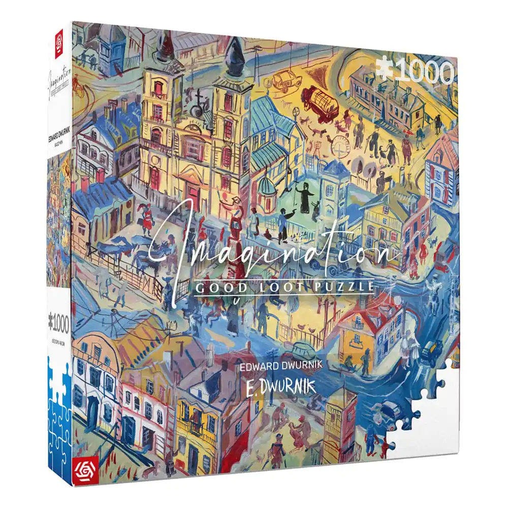 Edward Dwurnik Imagination Puzzle Radzymin (1000 kusov) termékfotó