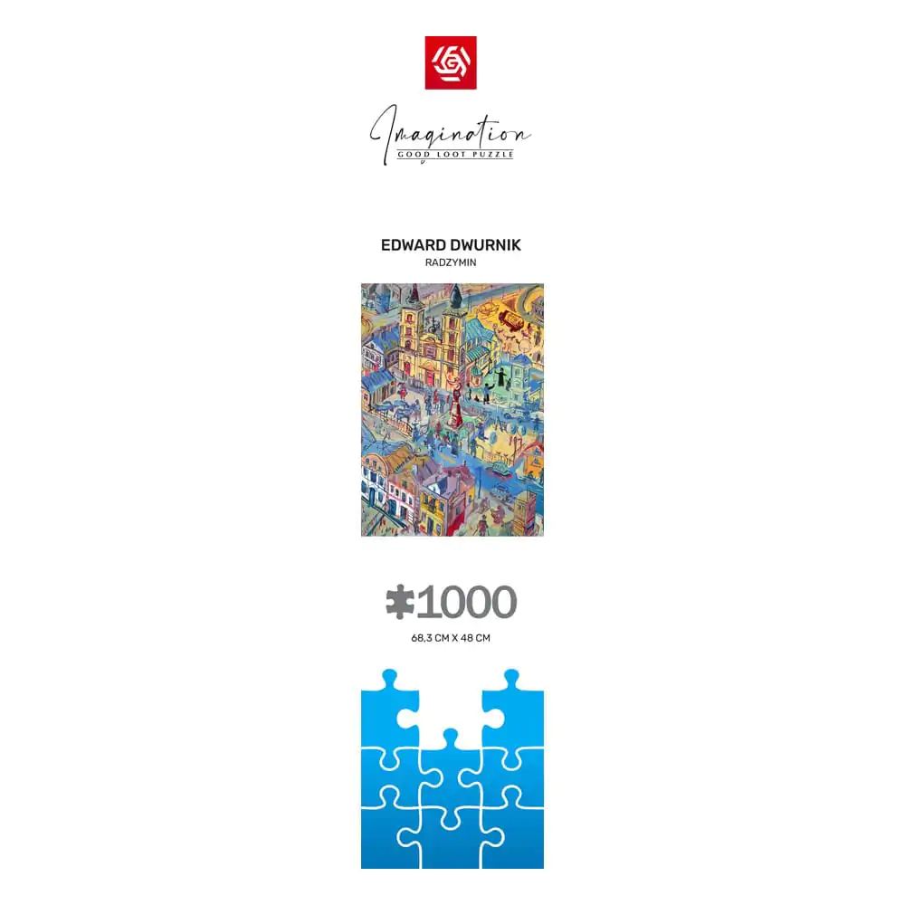 Edward Dwurnik Imagination Puzzle Radzymin (1000 kusov) termékfotó