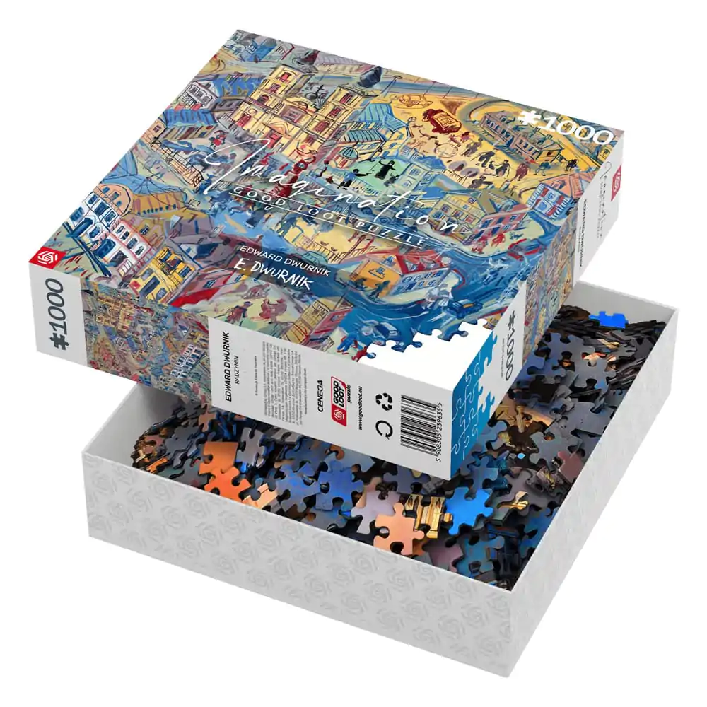 Edward Dwurnik Imagination Puzzle Radzymin (1000 kusov) termékfotó