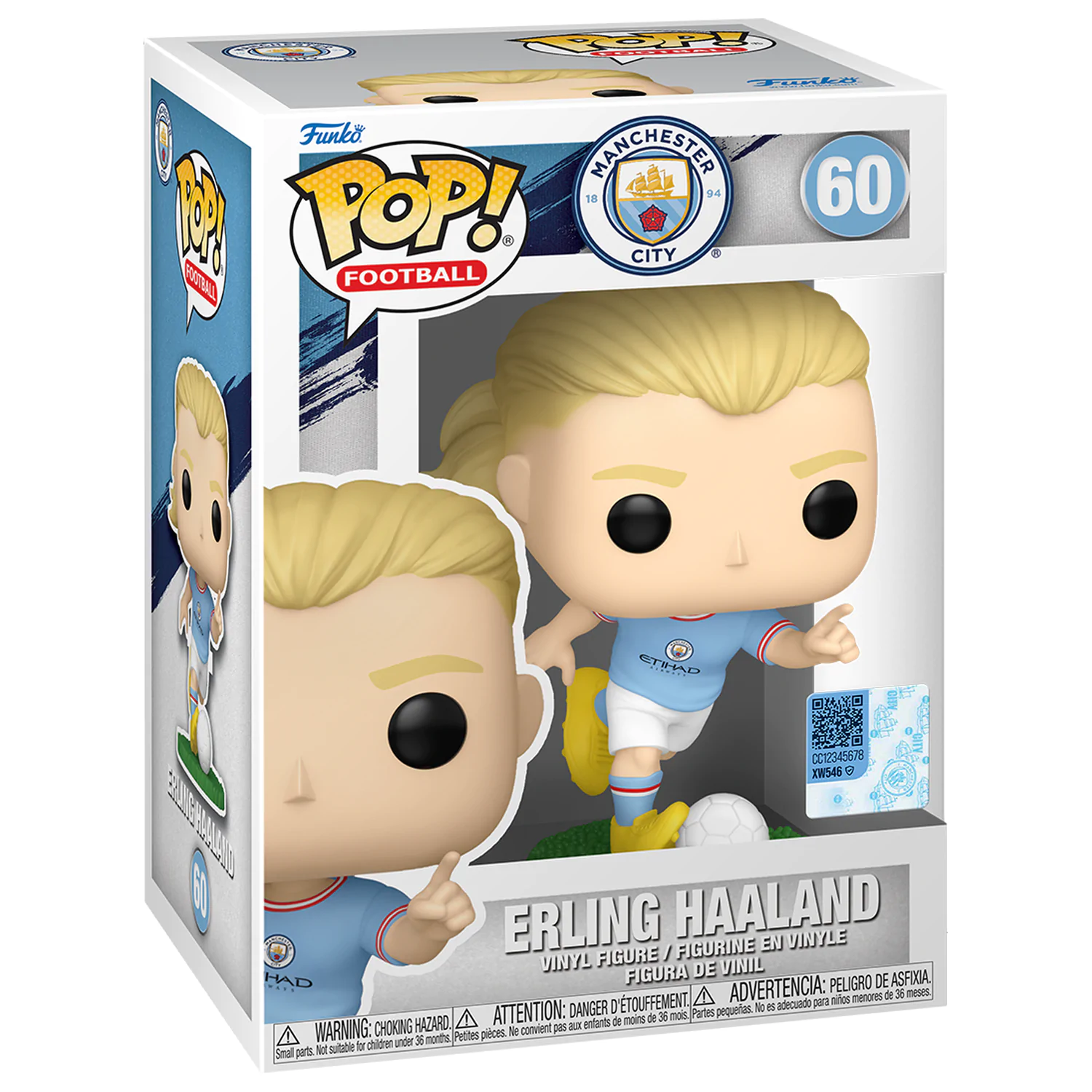 EFL POP! Football Vinyl Figúrka ManCity - Erling Haaland 9 cm produktová fotografia