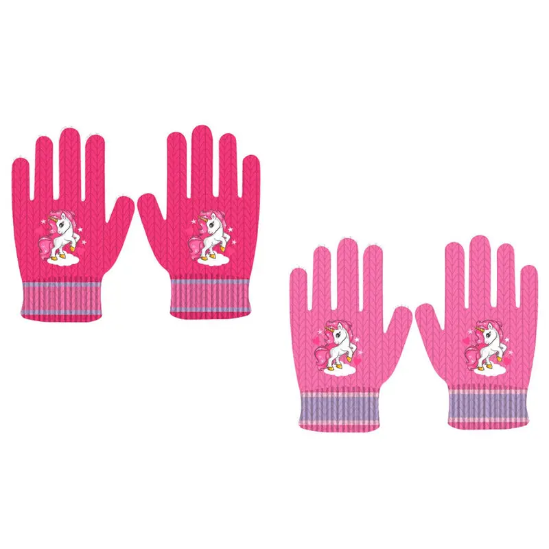 Detské rukavice s motívom jednorožca produktová fotografia