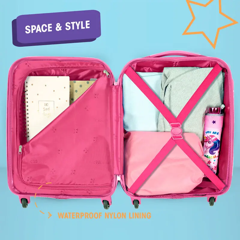 Unicorn ABS 4-kolieskový kufor na kolieskach 51 cm produktová fotografia