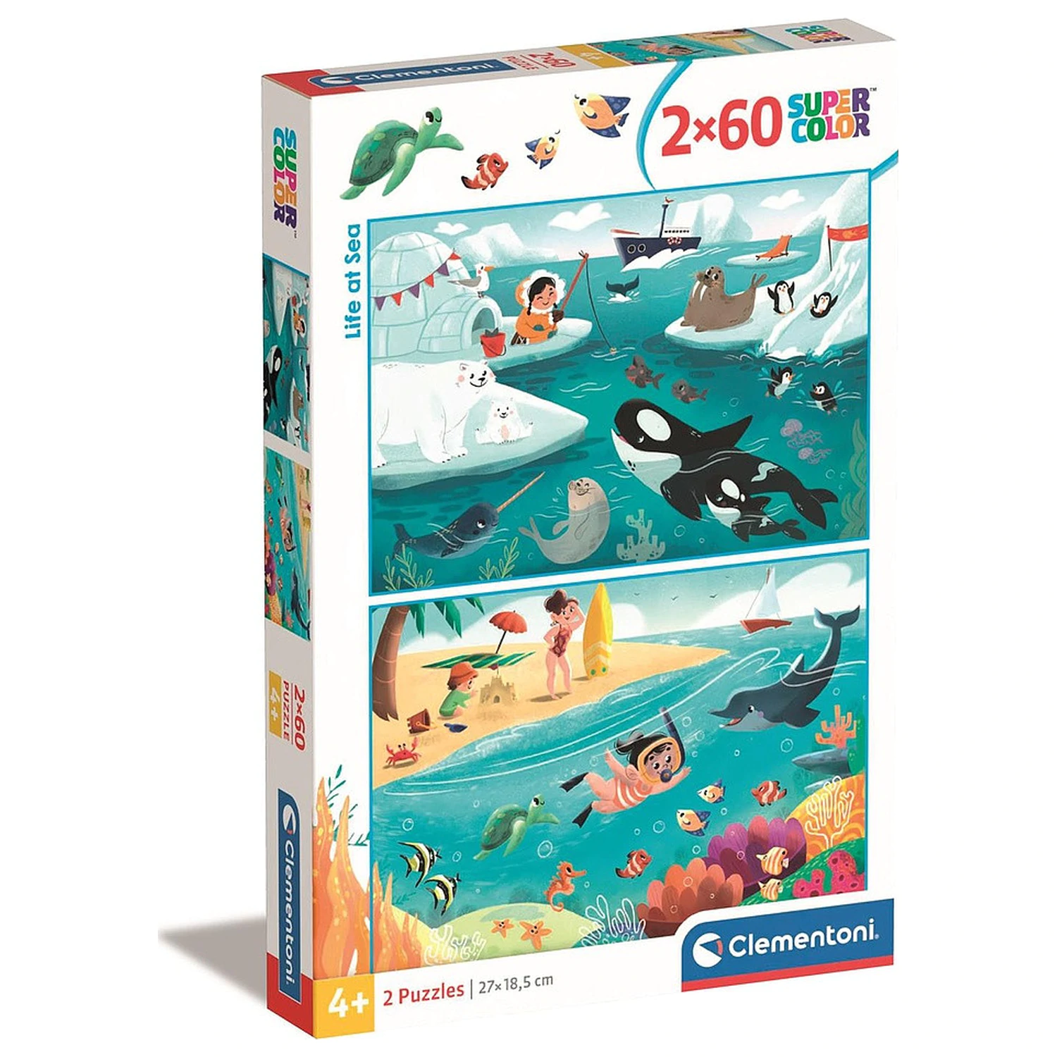 Life on the Sea Noli 2x60 dielikové puzzle produktová fotografia