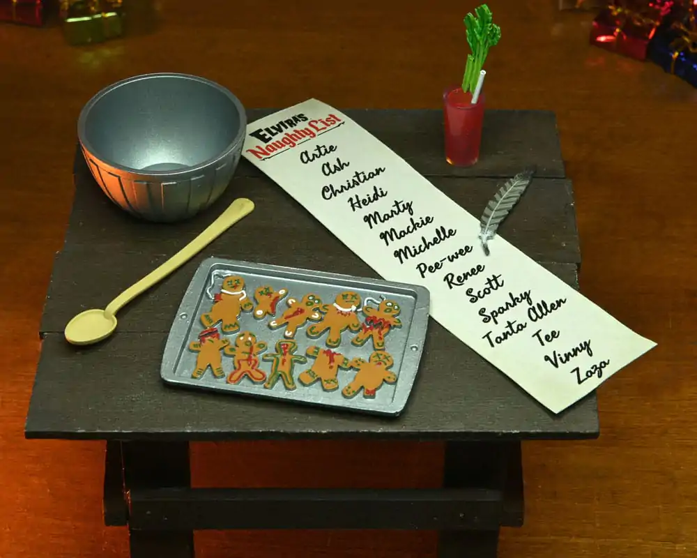 Elvira, Mistress of the Dark Oblečená akčná figúrka Very Scary Xmas Elvira 20 cm produktová fotografia