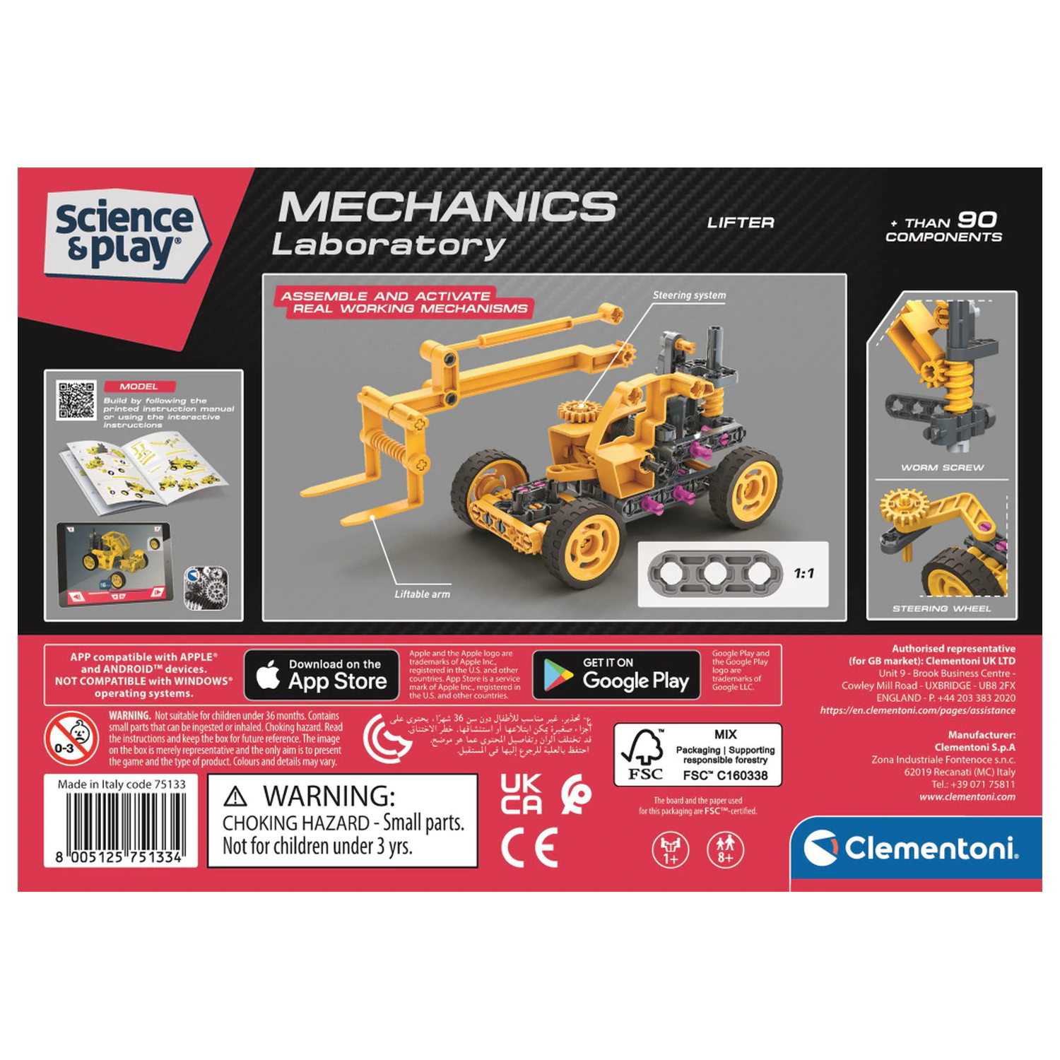 Lift Mechanics stavebná hračka produktová fotografia