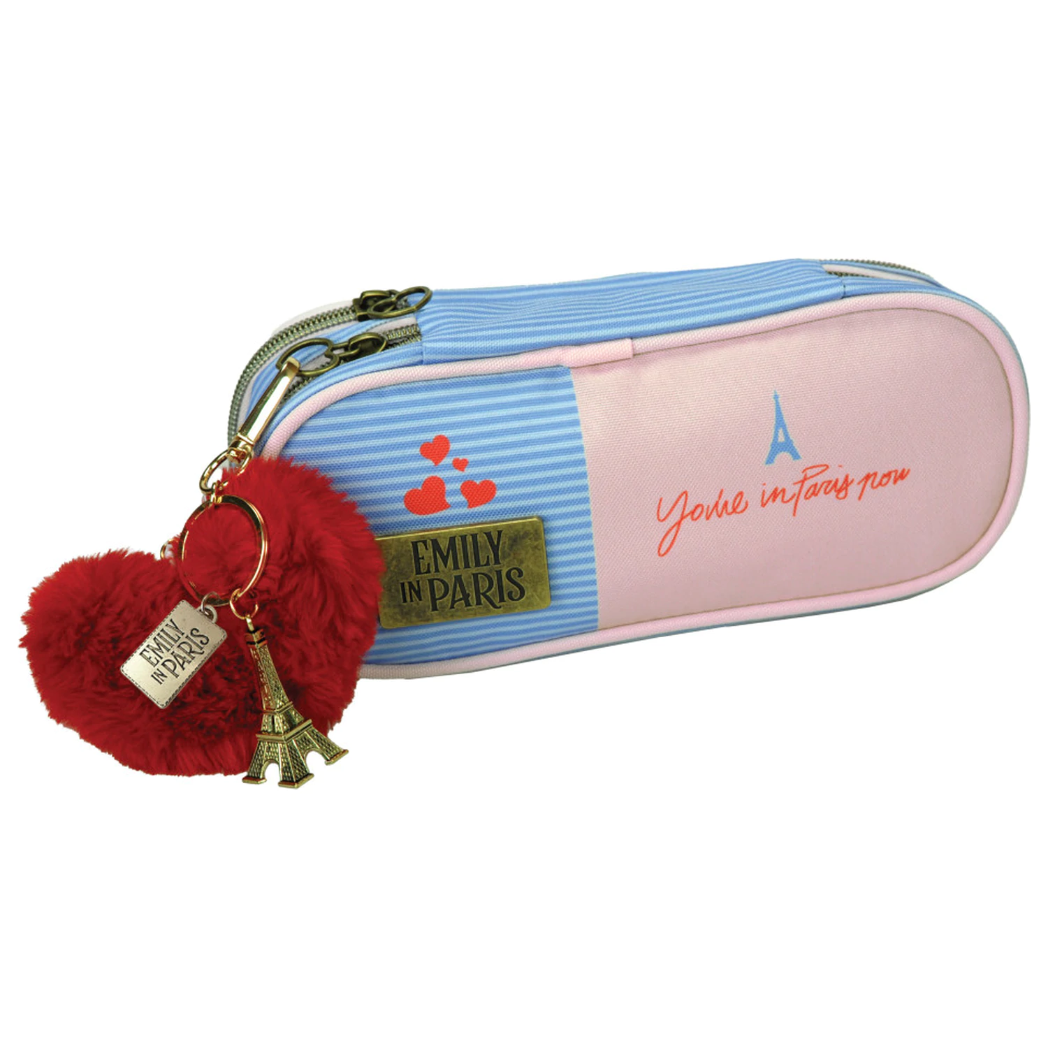 Emily in Paris Heart 3 priehradkový peračník 23.5 cm s ornamentom produktová fotografia