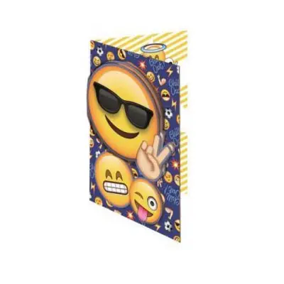 Emoji 3D pohľadnica a obálka termékfotó