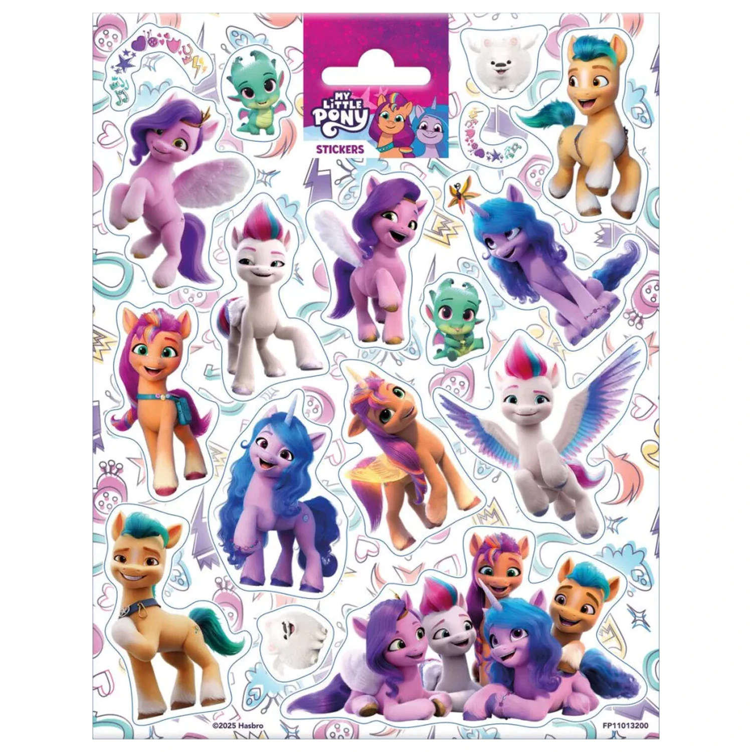 My Little Pony Colorful Crew Nálepka produktová fotografia