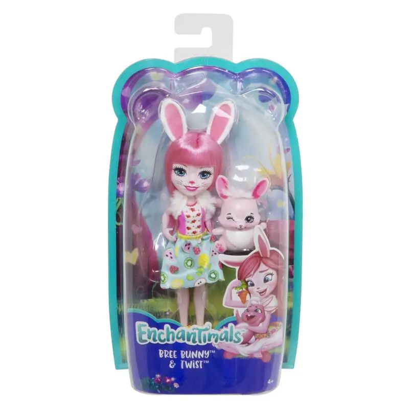 Enchantimals Bree Bunny babika, 15 cm termékfotó