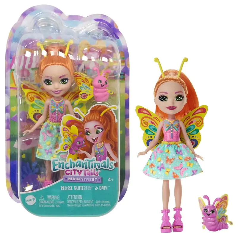 Enchantimals City Tails Belisse Butterfly bábika produktová fotografia