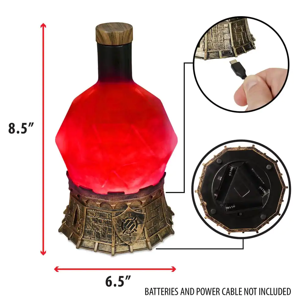 Vylepšená lampa Sorcerer's Potion Red produktová fotografia