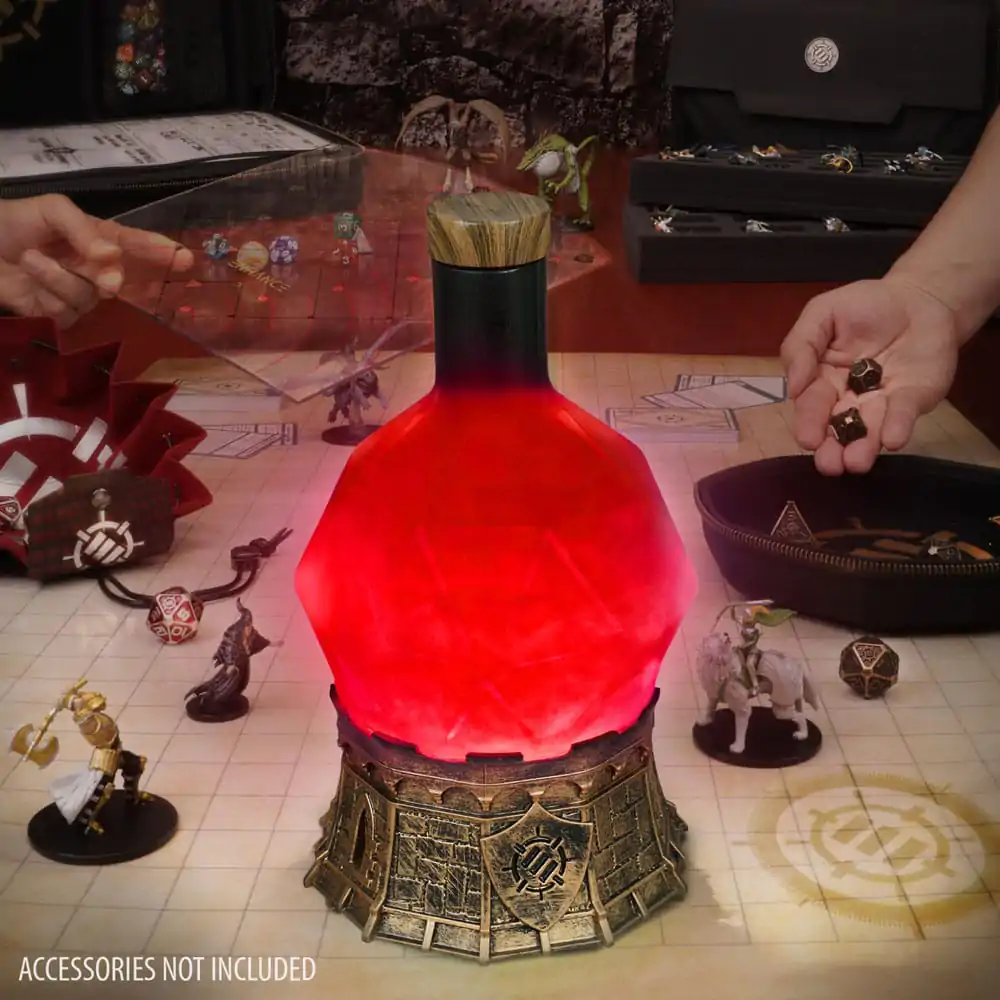 Vylepšená lampa Sorcerer's Potion Red produktová fotografia