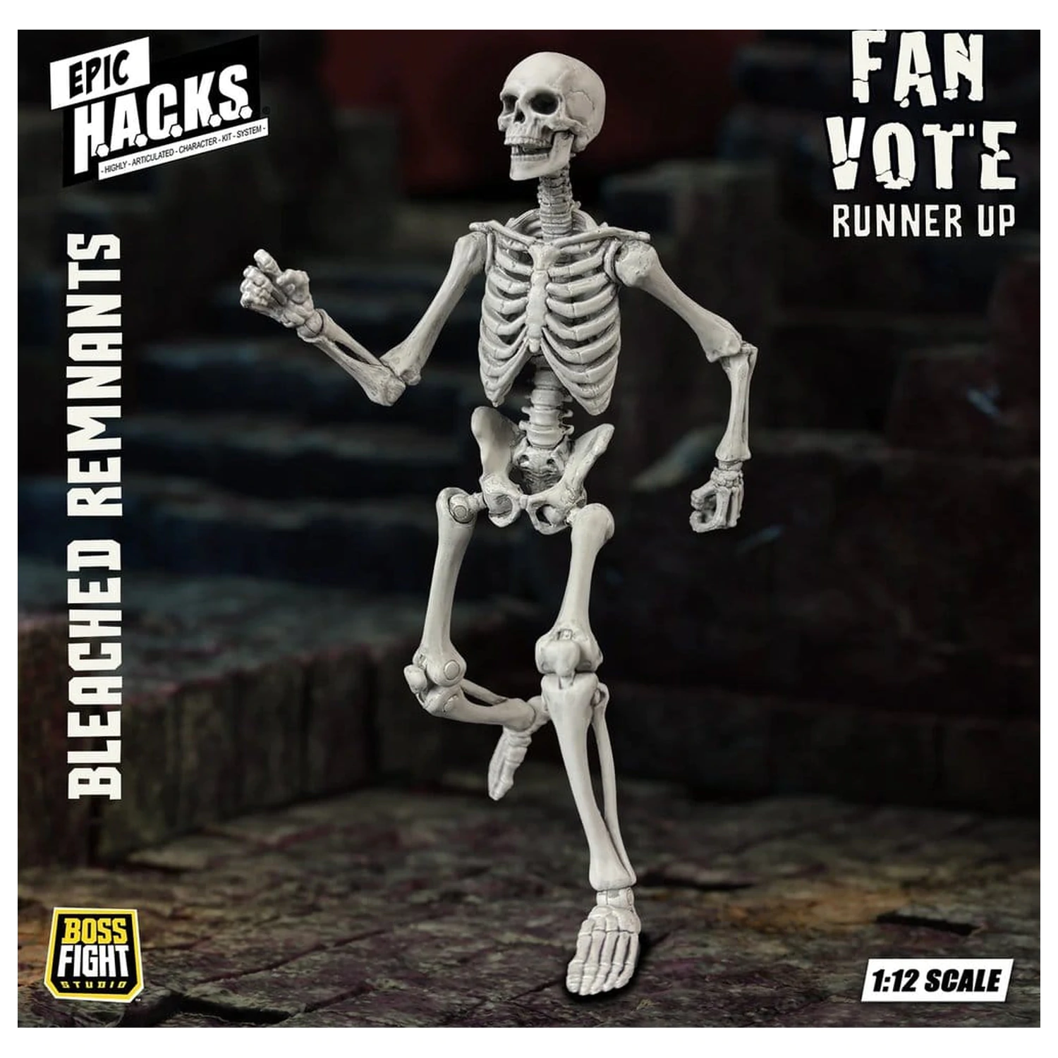 EPIC H.A.C.K.S. Akčná figúrka 1/12 Skeleton Blank Bleached Remnants produktová fotografia