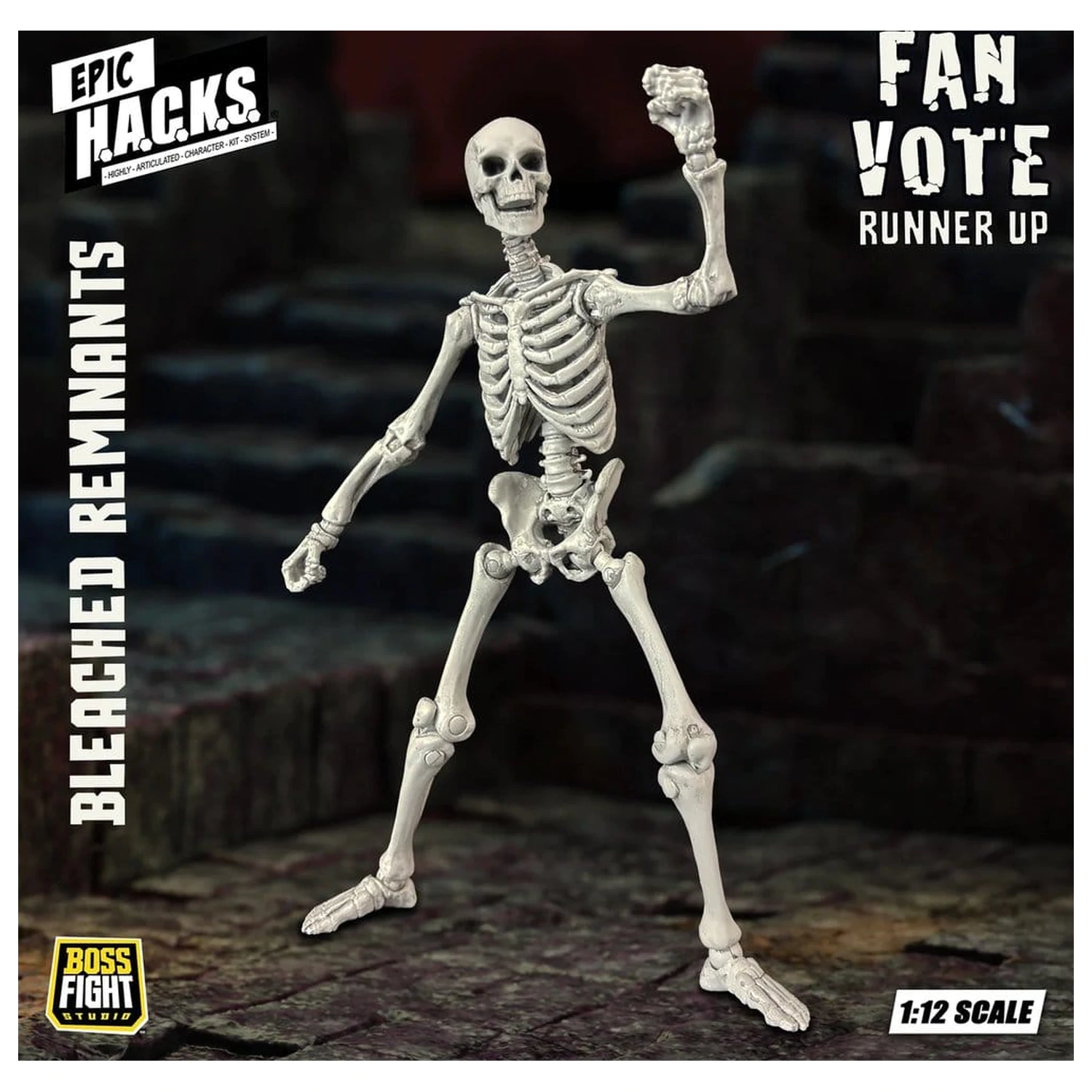 EPIC H.A.C.K.S. Akčná figúrka 1/12 Skeleton Blank Bleached Remnants produktová fotografia
