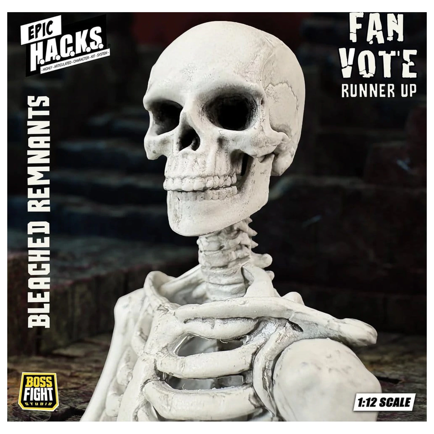 EPIC H.A.C.K.S. Akčná figúrka 1/12 Skeleton Blank Bleached Remnants produktová fotografia