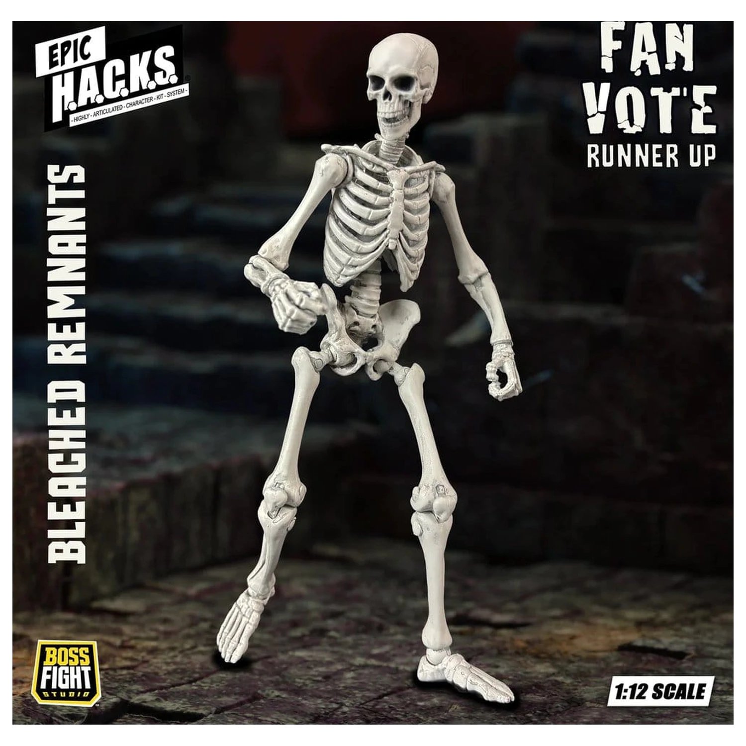 EPIC H.A.C.K.S. Akčná figúrka 1/12 Skeleton Blank Bleached Remnants produktová fotografia