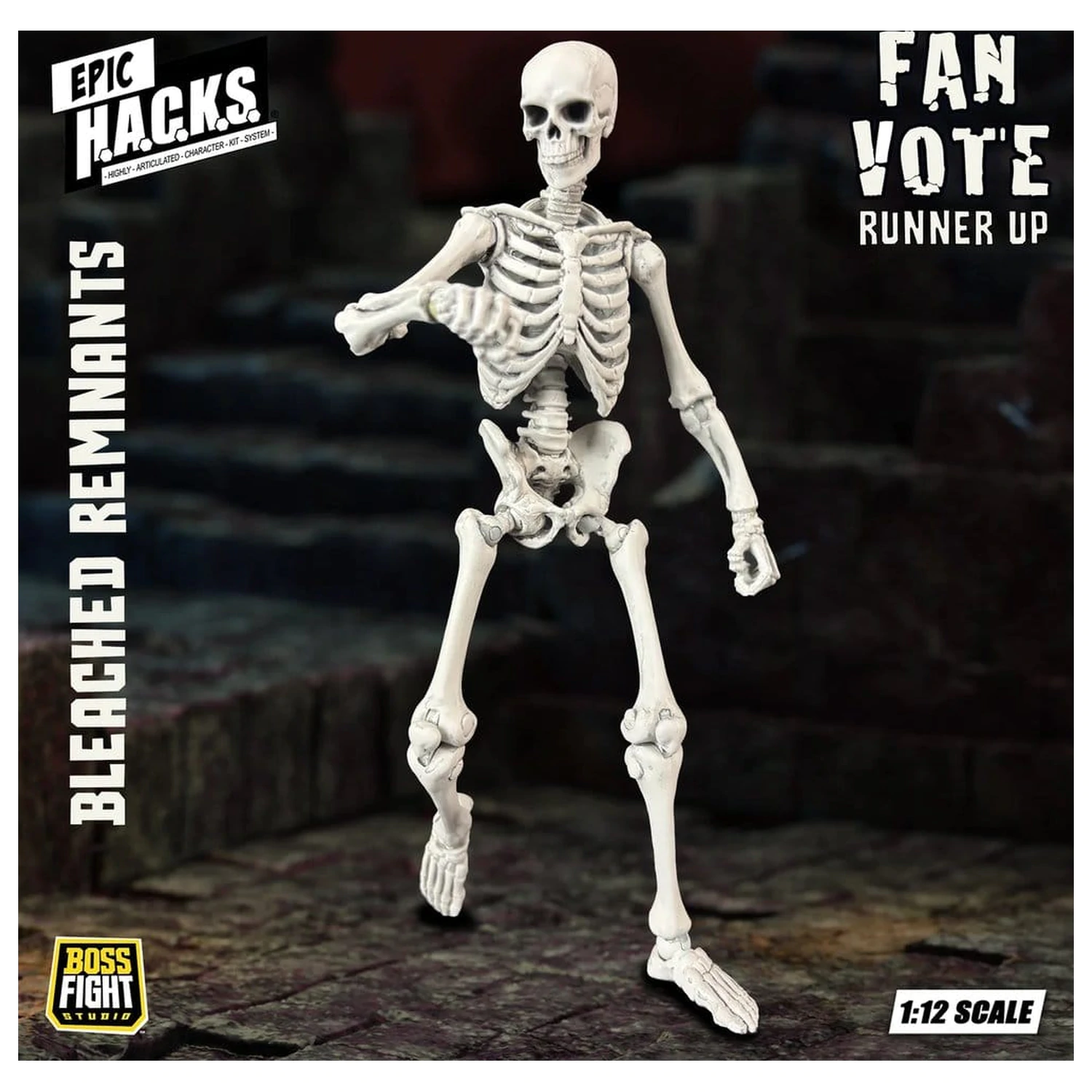 EPIC H.A.C.K.S. Akčná figúrka 1/12 Skeleton Blank Bleached Remnants produktová fotografia