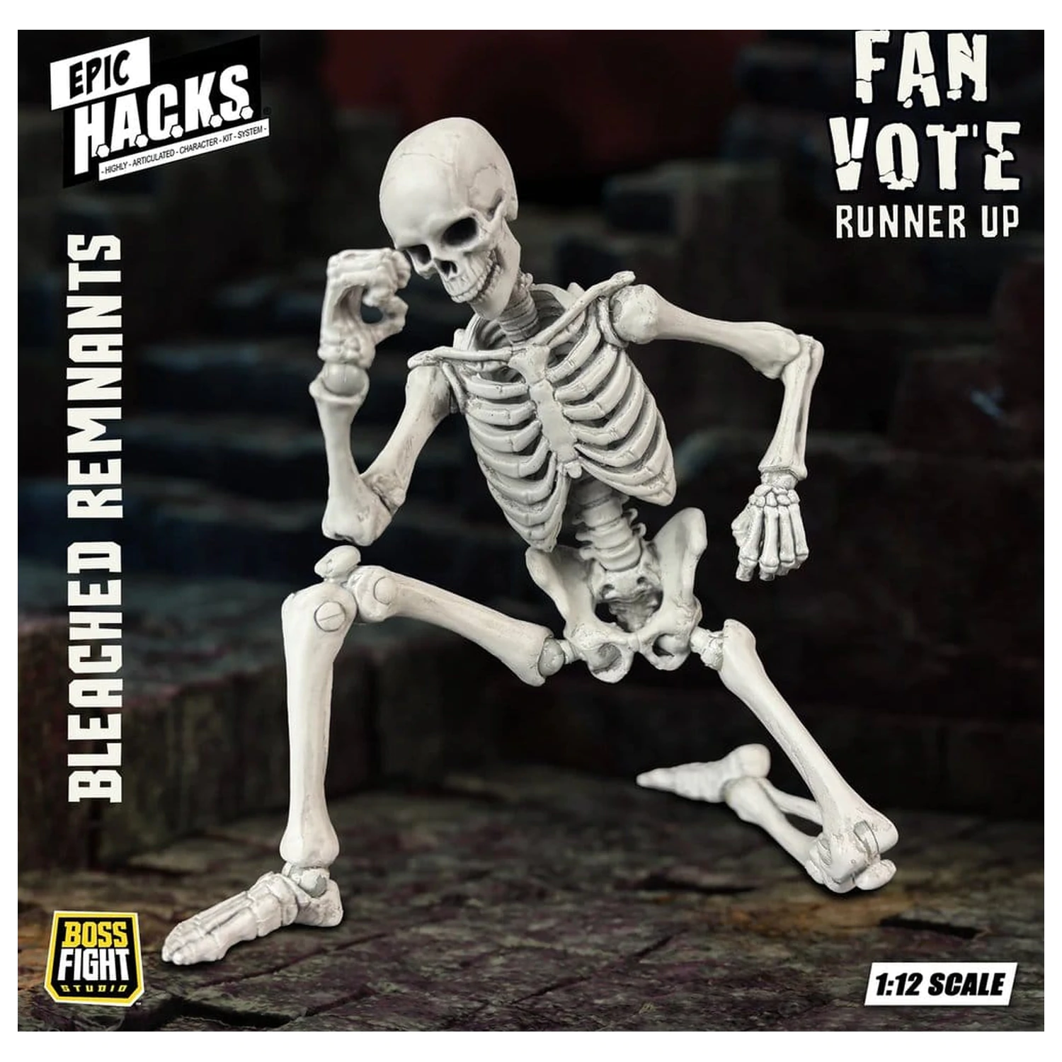EPIC H.A.C.K.S. Akčná figúrka 1/12 Skeleton Blank Bleached Remnants produktová fotografia