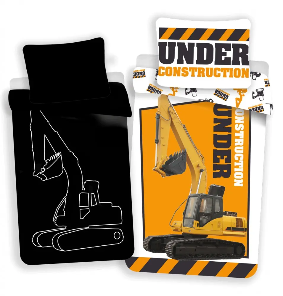 Building in the Dark Glow-in-the-Dark obliečka na paplón 140x200cm, 70x90cm produktová fotografia