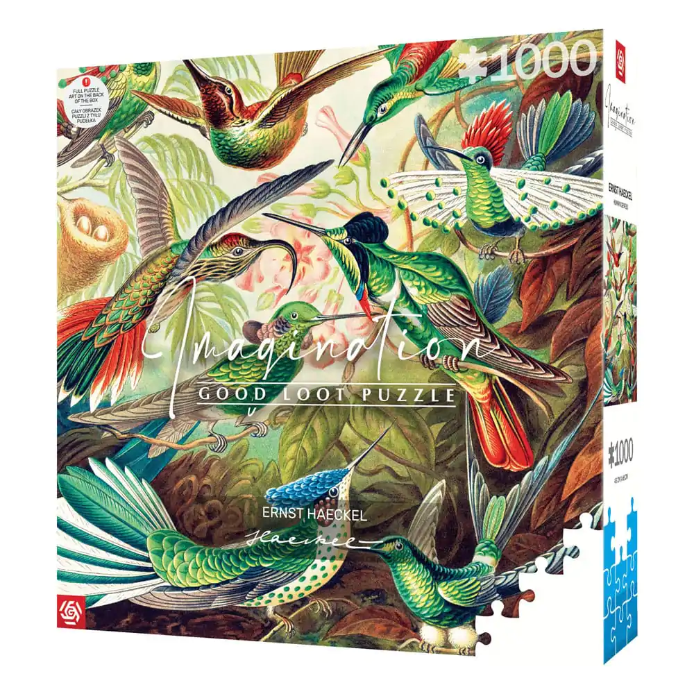 Ernst Haeckel Imagination Puzzle Hummingbirds/Kolibry (1000 kusov) termékfotó