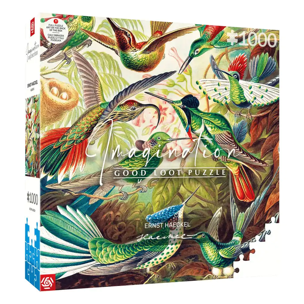 Ernst Haeckel Imagination Puzzle Hummingbirds/Kolibry (1000 kusov) termékfotó