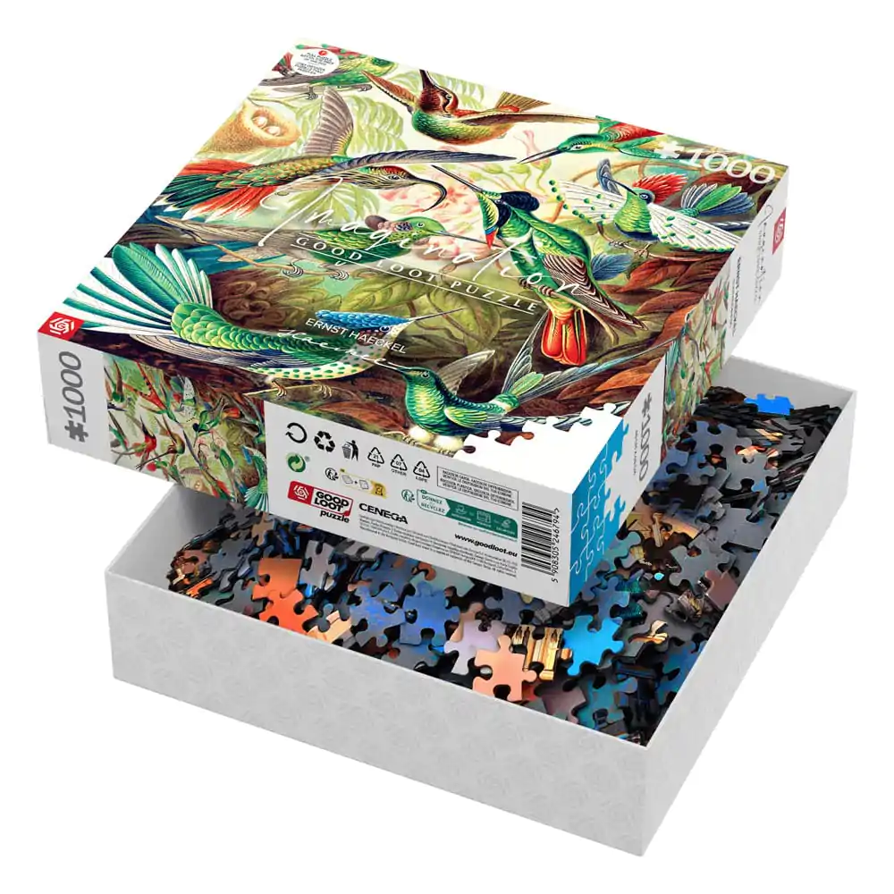 Ernst Haeckel Imagination Puzzle Hummingbirds/Kolibry (1000 kusov) termékfotó