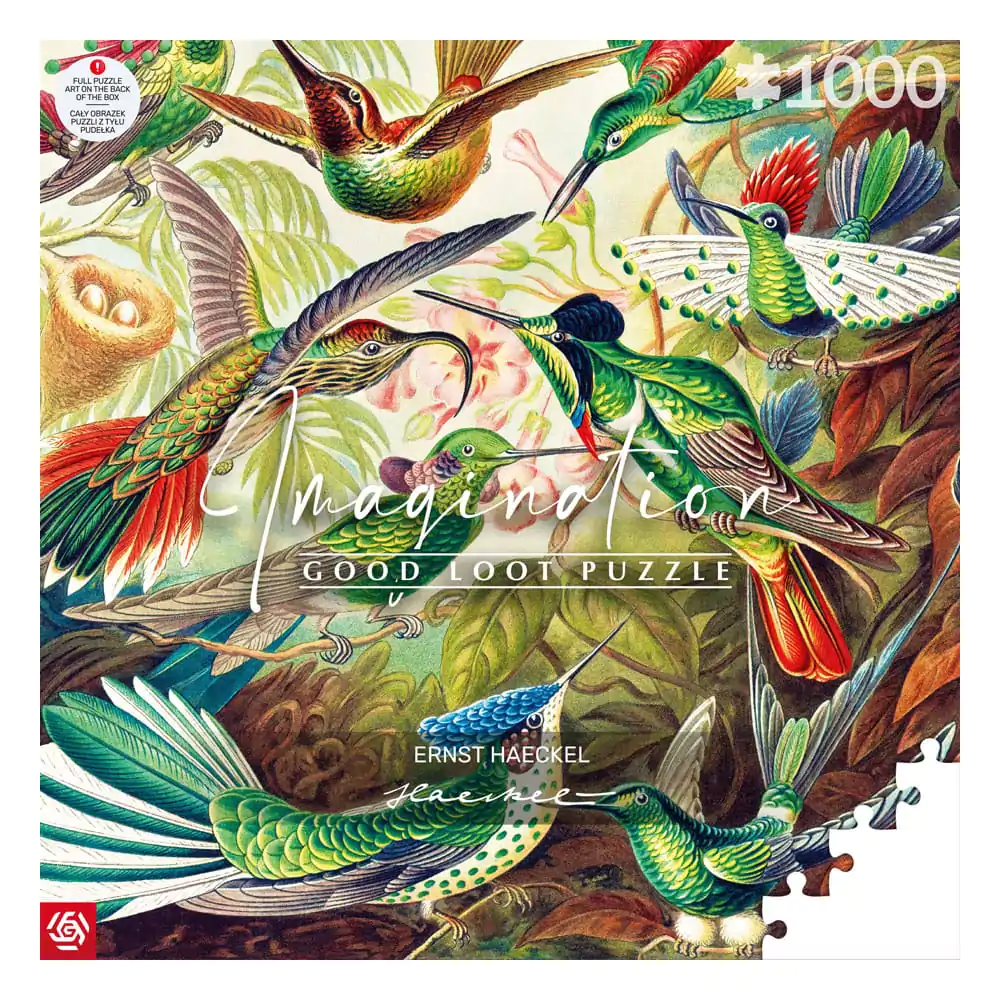 Ernst Haeckel Imagination Puzzle Hummingbirds/Kolibry (1000 kusov) termékfotó