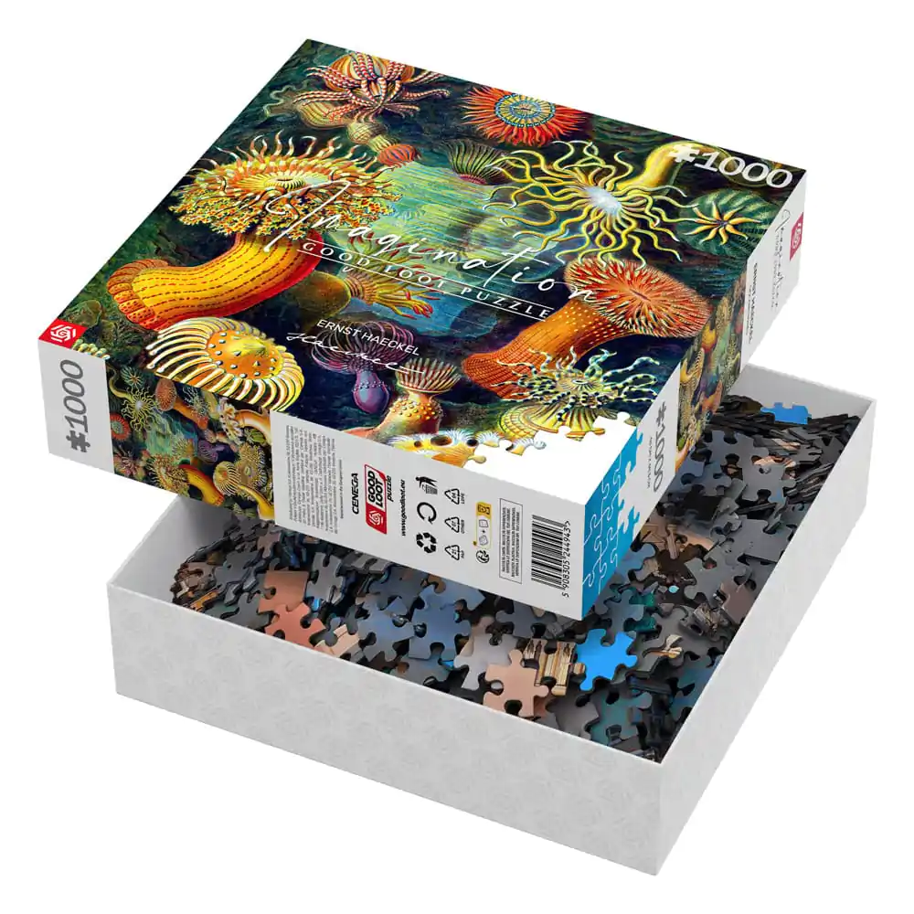 Ernst Haeckel Imagination Puzzle Sea Anemones/Stworzenia morskie (1000 kusov) termékfotó