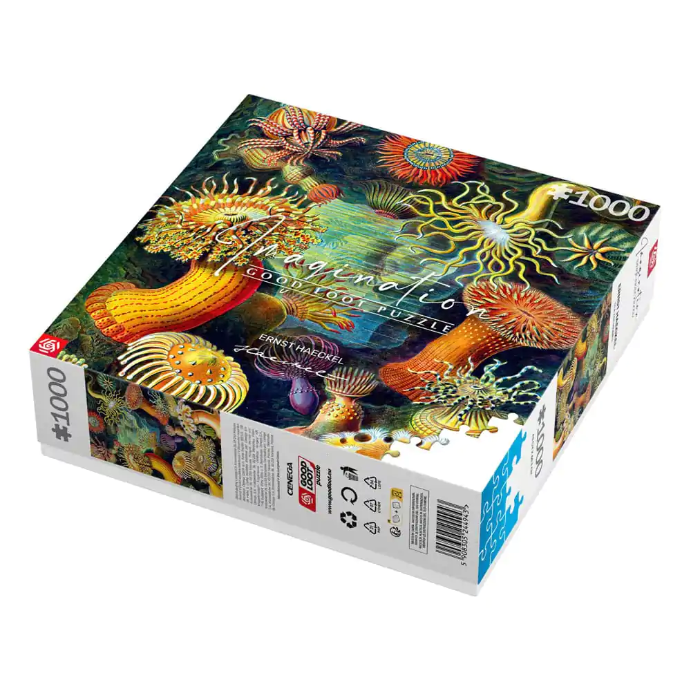 Ernst Haeckel Imagination Puzzle Sea Anemones/Stworzenia morskie (1000 kusov) termékfotó