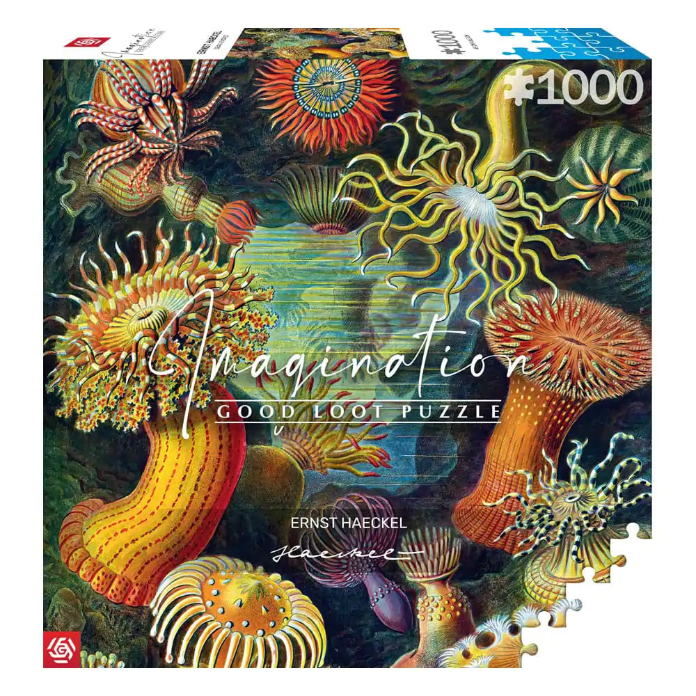 Ernst Haeckel Imagination Puzzle Sea Anemones/Stworzenia morskie (1000 kusov) termékfotó