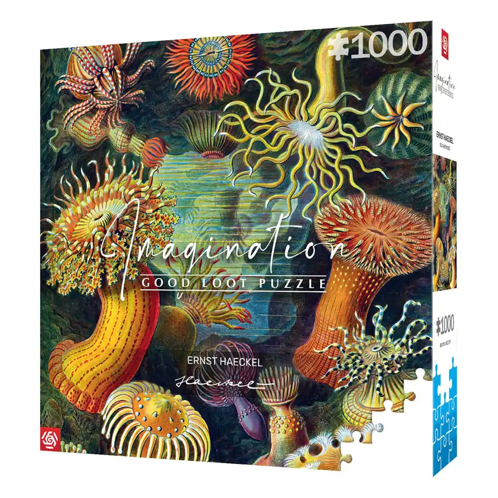 Ernst Haeckel Imagination Puzzle Sea Anemones/Stworzenia morskie (1000 kusov) termékfotó