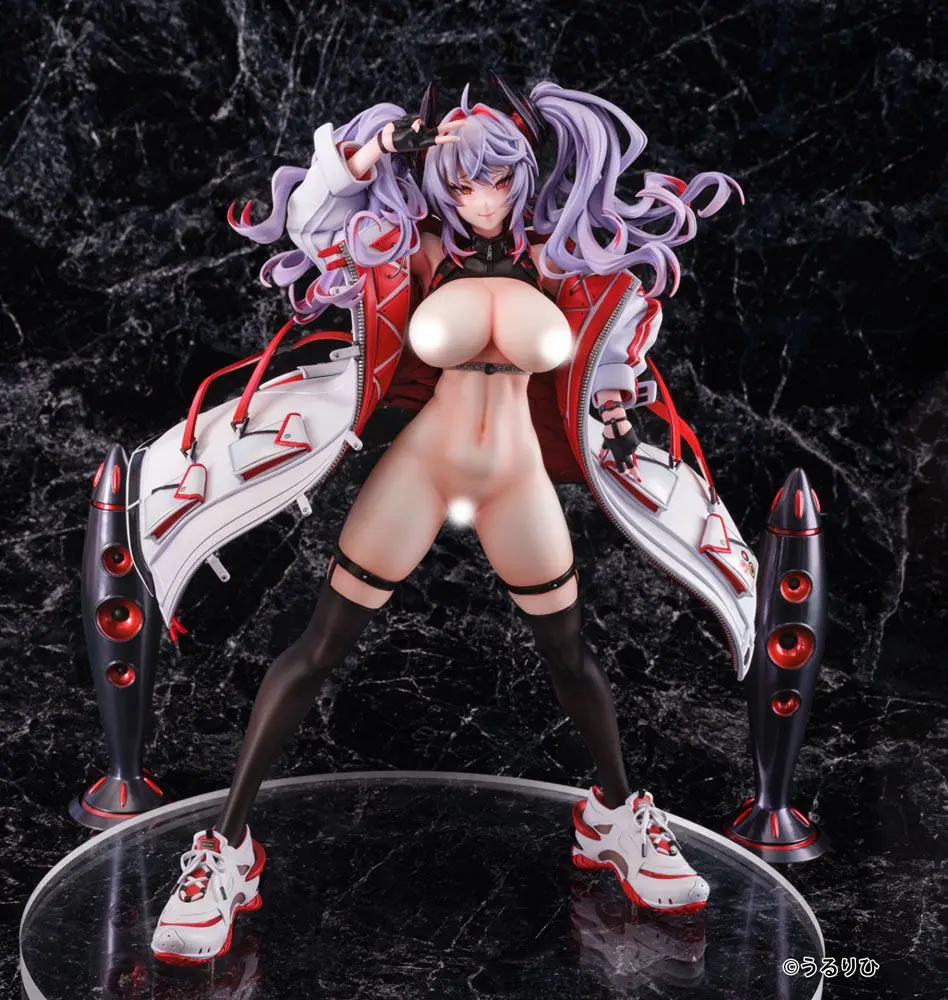 Erotic Gears PVC Socha 1/6 Girl Rouge Illustration by Ulrich 30 cm produktová fotografia