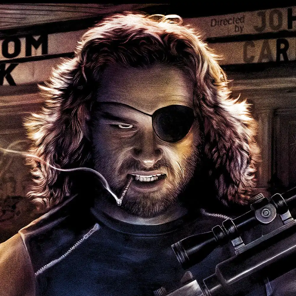 Escape from New York Art Print Snake Plissken 46 x 61 cm - nezarámovaný termékfotó