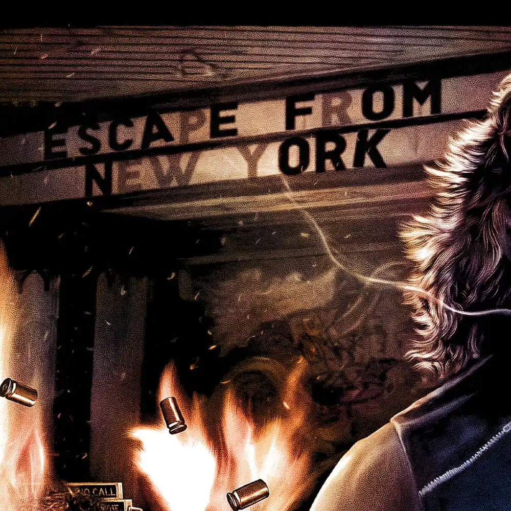 Escape from New York Art Print Snake Plissken 46 x 61 cm - nezarámovaný termékfotó