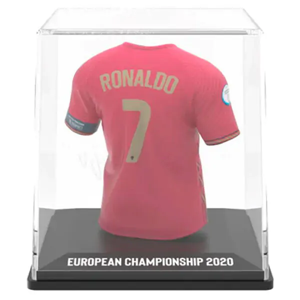 Euro 2020 Ronaldo mini figúrka trička produktová fotografia