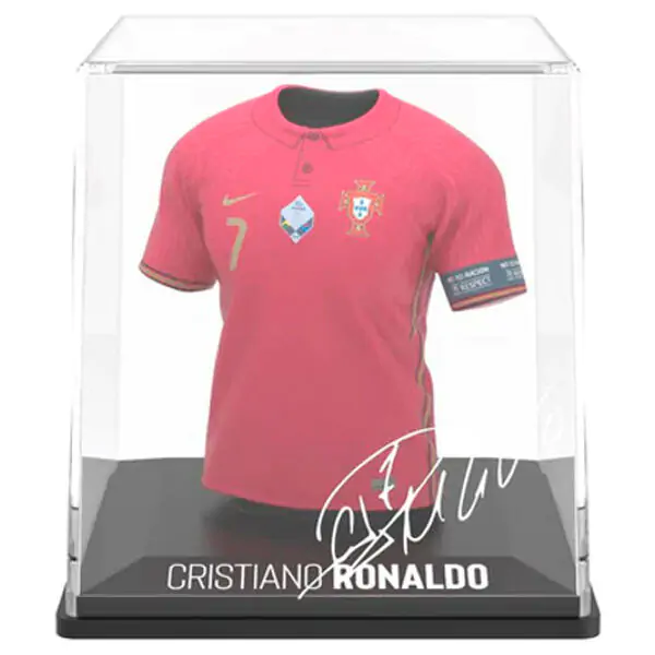 Euro 2020 Ronaldo mini figúrka trička produktová fotografia