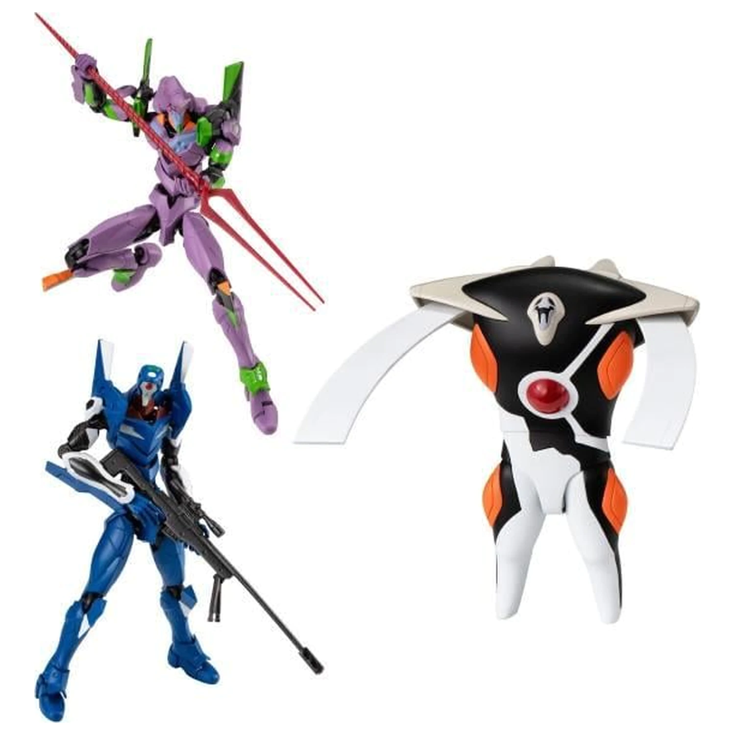 Evangelion 14th Angel Zeruel 3-figurkový set 13 cm produktová fotografia