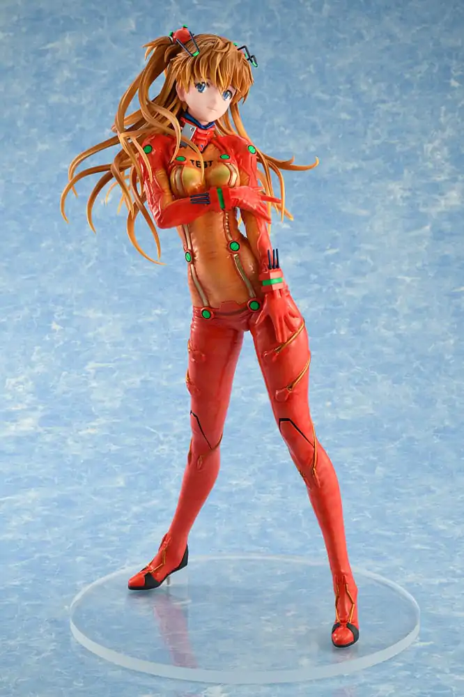 Evangelion 2.0 You Can (Not) Advance PVC figúrka 1/4 Asuka Shikinami Langley Test Plugsuit Smile Ver. 40 cm termékfotó