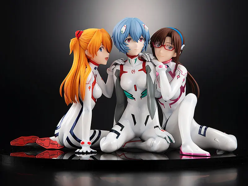 Evangelion: 3.0+1.0 Thrice Upon a Time PVC Statue 1/8 Asuka/Rei/Mari: Newtype Cover Ver. termékfotó