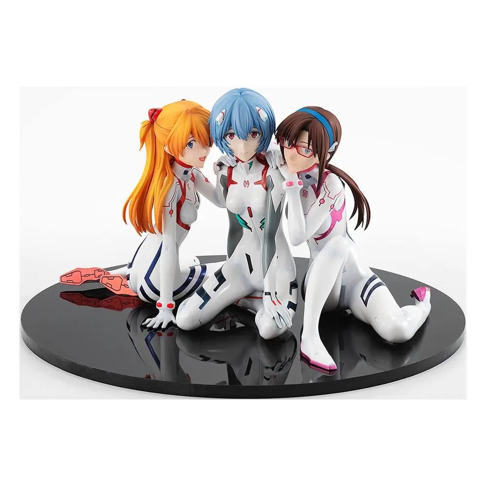 Evangelion: 3.0+1.0 Thrice Upon a Time PVC Statue 1/8 Asuka/Rei/Mari: Newtype Cover Ver. termékfotó