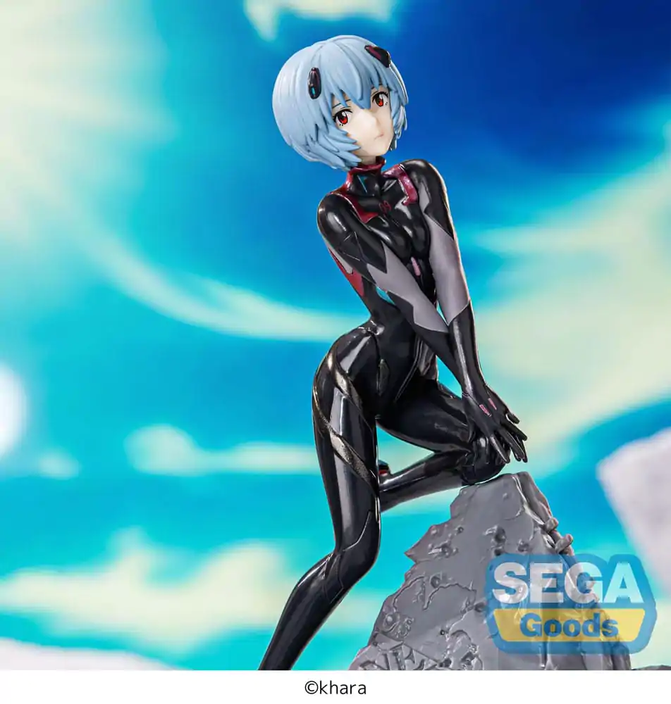 Evangelion: 3.0+1.0 Thrice Upon a Time Luminasta PVC figúrka Vignetteum Tentative Name : Rei Ayanami 30th Anniversary Ver. 19 cm termékfotó