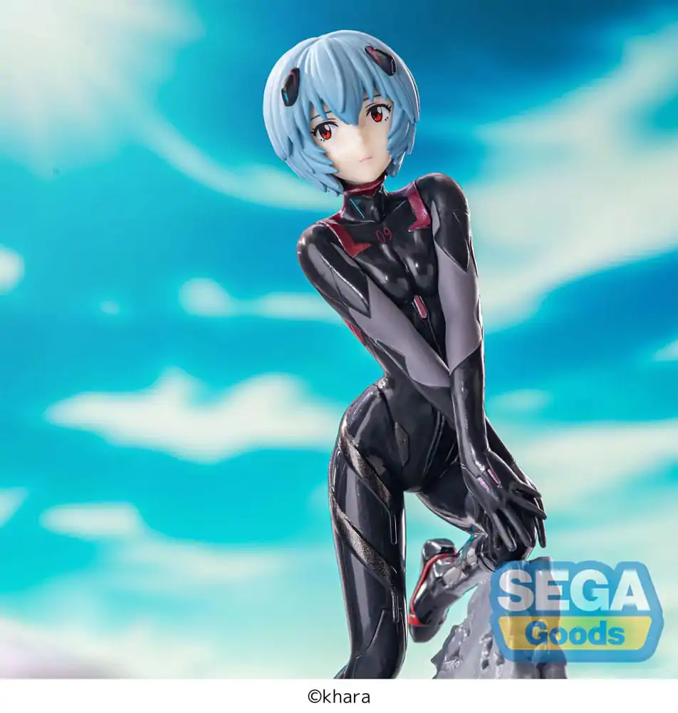 Evangelion: 3.0+1.0 Thrice Upon a Time Luminasta PVC figúrka Vignetteum Tentative Name : Rei Ayanami 30th Anniversary Ver. 19 cm termékfotó