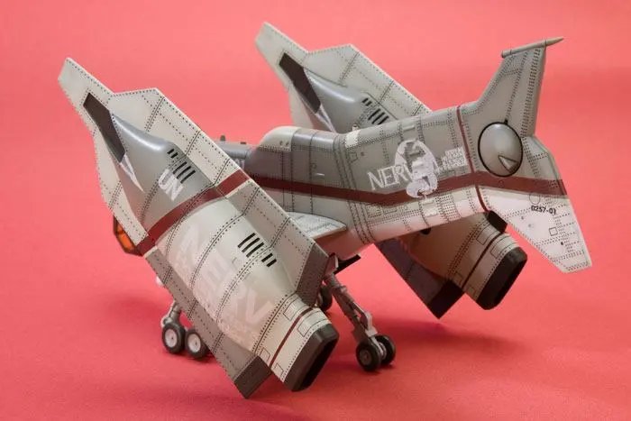 Evangelion: 3.0 Plastová modelová súprava 1/100 Vertical Take-Off & Landing Aircraft YAGR-N101 19 cm produktová fotografia