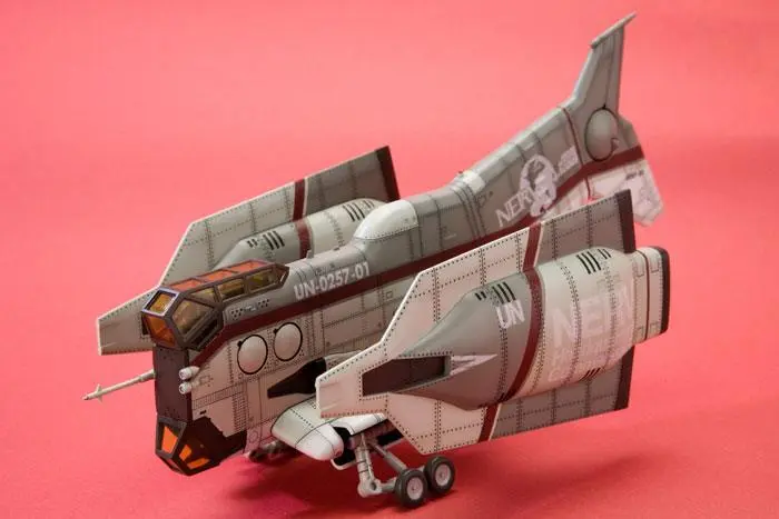 Evangelion: 3.0 Plastová modelová súprava 1/100 Vertical Take-Off & Landing Aircraft YAGR-N101 19 cm produktová fotografia