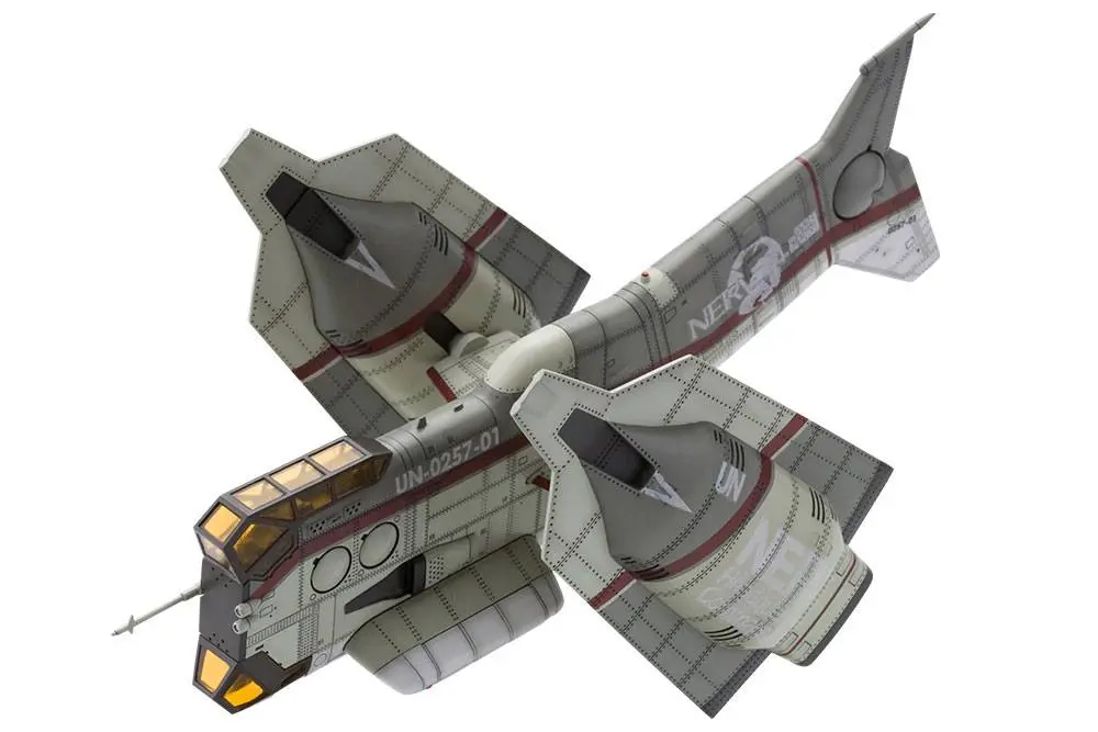 Evangelion: 3.0 Plastová modelová súprava 1/100 Vertical Take-Off & Landing Aircraft YAGR-N101 19 cm produktová fotografia