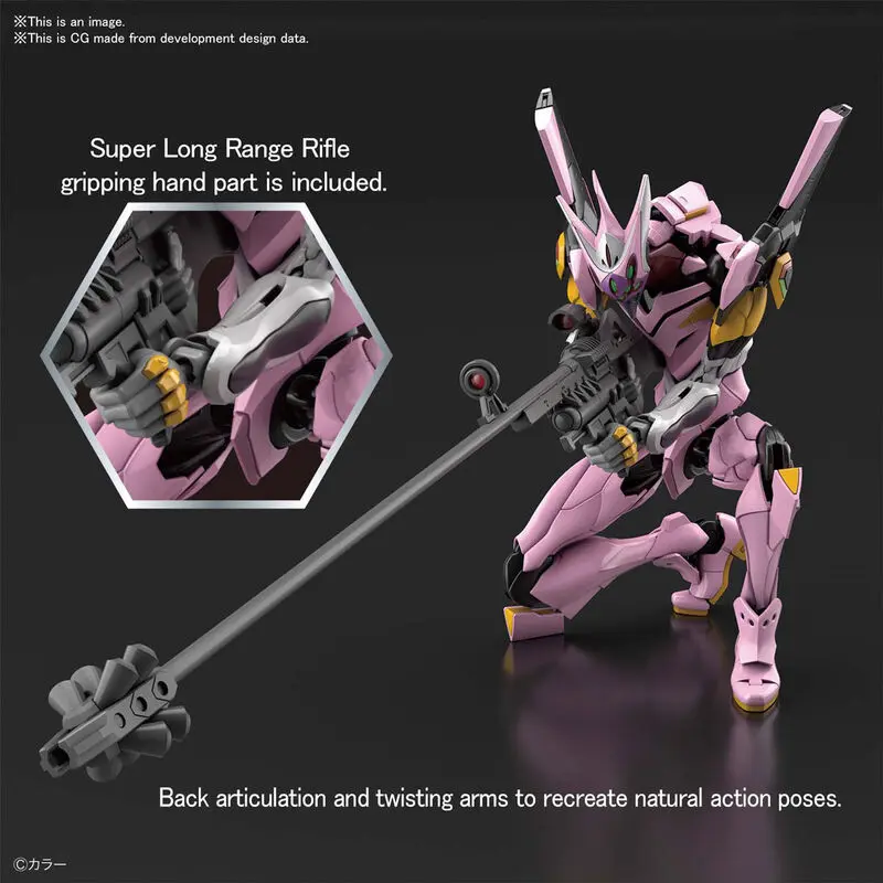 Evangelion: 3.0 You Can Not Redo RG Unit-08 Alfa súprava modelu figúrka 18cm produktová fotografia